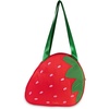 image:imagekate spade new york Novelty Shaped Large Capacity Insulated Cooler Tote Bag Fruit Theme Soft Sided Portable Beach Cooler with Shoulder Strap Strawberry