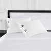 image:imagekate spade new york Pillows 20 x 28 233 Thread Count Medium Firm Pillows Ideal for All Sleep Positions Set of 2 Queen WhiteQueen