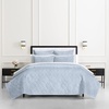 image:imagekate spade new york Scalloped Edge Euro Sham 26 x 26 Decorative Pillow Cover Single 100 Cotton Cover Machine Washable NavyHalogen Blue