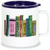 image:imagekate spade new york Stainless Steel Insulated Mug with Handle and Lid 16 Ounce Double Wall Tumbler Reusable Coffee Travel Mug for Hot and Cold Drinks Hidden GardenBookshelf