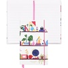 image:imagekate spade new york Take Note Large Notebook Journal Vegan Leather Hardcover Journal Diary Includes 168 Lined Pages 825 x 525 Writing Pad Charmed Library