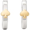 image:imagekate spade new york Thin Mini Spade HuggiesSilverGold