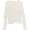 image:imagekate spade new york Womens Pointelle Lace Knit CardiganCream