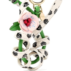 image:imagekate spade new york Charmed Smooth Leather On A Roll Taxi Leather Bag CharmBlack Multi Sammy Snake