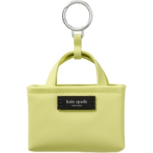image:imagekate spade new york Charmed Smooth Leather On A Roll Taxi Leather Bag CharmBosc Pear Nano Tote
