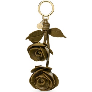 image:imagekate spade new york Charmed Smooth Leather On A Roll Taxi Leather Bag CharmDried Thyme Stacked Rose