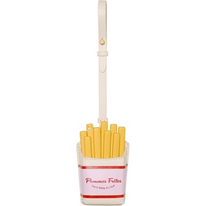image:imagekate spade new york Charmed Smooth Leather On A Roll Taxi Leather Bag CharmFrench Fry