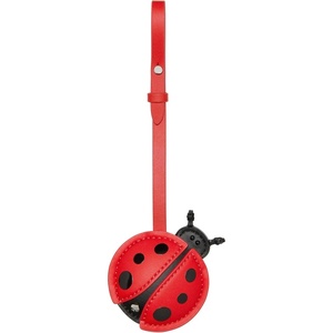 image:imagekate spade new york Charmed Smooth Leather On A Roll Taxi Leather Bag CharmHeirloom Tomato Lady Bug