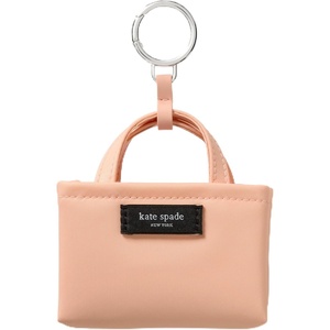 image:imagekate spade new york Charmed Smooth Leather On A Roll Taxi Leather Bag CharmLight Cantaloupe Nano Tote