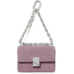 image:imagekate spade new york Charmed Smooth Leather On A Roll Taxi Leather Bag CharmMarket Purple Nano Carryall Bag