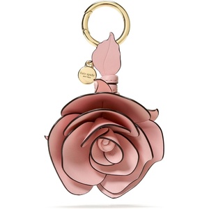 image:imagekate spade new york Charmed Smooth Leather On A Roll Taxi Leather Bag CharmPeony Blossom Rose