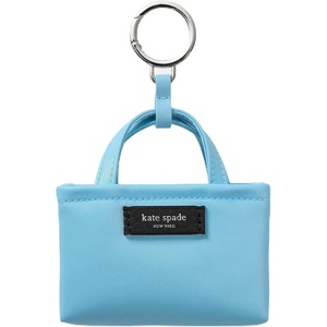 image:imagekate spade new york Charmed Smooth Leather On A Roll Taxi Leather Bag CharmPistine Pool Nano Tote
