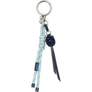 image:imagekate spade new york Charmed Smooth Leather On A Roll Taxi Leather Bag CharmSoft Sky Multi Corded Rope