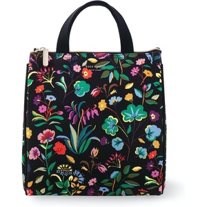 image:imagekate spade new york Cute Lunch Bag for Women Large Capacity Lunch Tote Adult Lunch Box with Silver Thermal Insulated Interior Lining and Storage Pocket Book ClubAutumn Floral