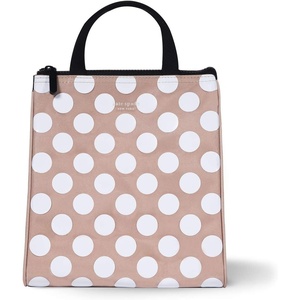 image:imagekate spade new york Cute Lunch Bag for Women Large Capacity Lunch Tote Adult Lunch Box with Silver Thermal Insulated Interior Lining and Storage Pocket Book ClubJumbo Dot