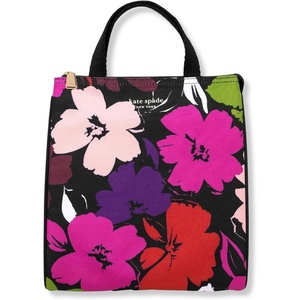 image:imagekate spade new york Cute Lunch Bag for Women Large Capacity Lunch Tote Adult Lunch Box with Silver Thermal Insulated Interior Lining and Storage Pocket Book ClubPainterly Blooms