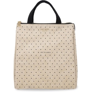 image:imagekate spade new york Cute Lunch Bag for Women Large Capacity Lunch Tote Adult Lunch Box with Silver Thermal Insulated Interior Lining and Storage Pocket Out to Lunch