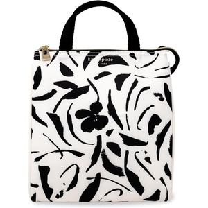 image:imagekate spade new york Cute Lunch Bag for Women Large Capacity Lunch Tote Adult Lunch Box with Silver Thermal Insulated Interior Lining and Storage Pocket Book ClubPainters Garden