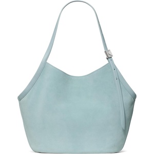 image:imagekate spade new york Deco Fine Grain Leather Tulip ToteEnglish Sea