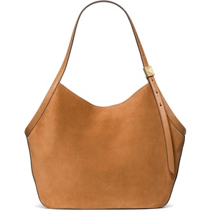 image:imagekate spade new york Deco Fine Grain Leather Tulip ToteGarden Soil
