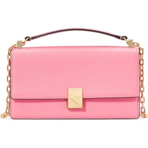 image:imagekate spade new york Deco Quilted Leather Mini Flap Chain CrossbodyRuby Citrus