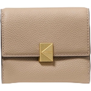 image:imagekate spade new york Deco Vibrant Buds Printed Leather Small Flap WalletTimeless Taupe