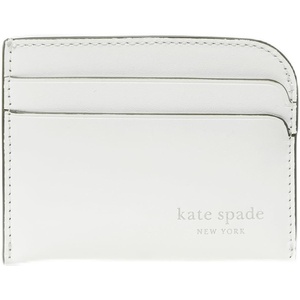 image:imagekate spade new york Devin Wavy Leather Card HolderTrue White