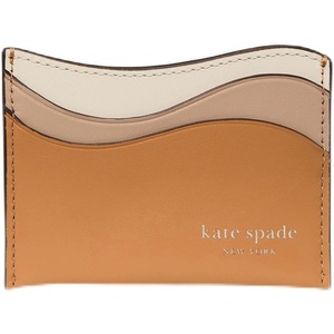 image:imagekate spade new york Devin Wavy Leather Card HolderWavy Garden Soil