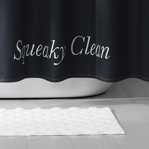 image:imagekate spade new york Dotted Woven Bath Rug 17 in x 24 in Absorbent Bath Mat Slip Resistant Made from 100 Cotton Machine Washable French NavyMarshmallow White