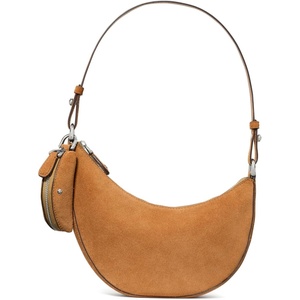 image:imagekate spade new york Duo Pebbled Leather Mini Shoulder BagGarden Soil Suede