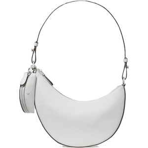 image:imagekate spade new york Duo Pebbled Leather Mini Shoulder BagTrue White