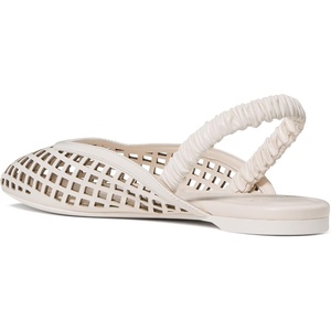 image:imagekate spade new york Eloise Strawberry Smooth Leather Ankle Wrap Mule FlatCream