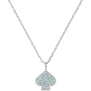 image:imagekate spade new york Everyday Spade Pave Mini PendantBlueSilver
