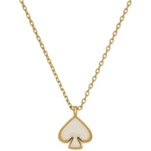 image:imagekate spade new york Everyday Spade Pave Mini PendantWhite
