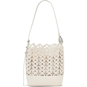 image:imagekate spade new york Halo Woven Leather BucketWoven Cream