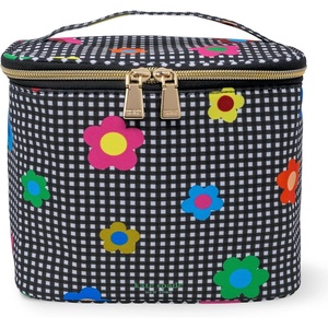 image:imagekate spade new york Insulated Lunch Tote Small Lunch Cooler Cute Lunch Bag for Women Striped Thermal Bag with Double Zipper Close and Carrying Handle Invite OnlyGingham Garden