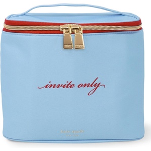 image:imagekate spade new york Insulated Lunch Tote Small Lunch Cooler Cute Lunch Bag for Women Striped Thermal Bag with Double Zipper Close and Carrying Handle Invite OnlyInvite Only