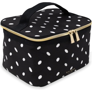 image:imagekate spade new york Insulated Lunch Tote Small Lunch Cooler Cute Lunch Bag for Women Thermal Bag with Double Zipper Close and Carrying Handle Lexington DotAlmond Dot