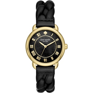 image:imagekate spade new york Lily Avenue Womens Watch with Stainless Steel Bracelet or Leather BandLily Avenue BlackGold