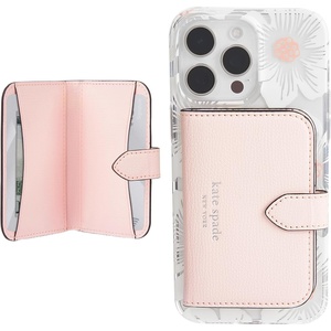 image:imagekate spade new york Morgan Magnetic Phone WalletCard Holder  Compatible with MagSafe Phones and Cases  Chalk PinkMorgan  Chalk Pink