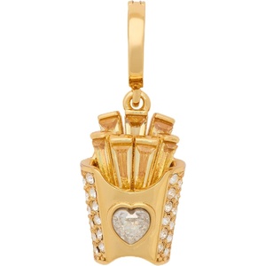 image:imagekate spade new york One In A Million CharmClearGold Fries