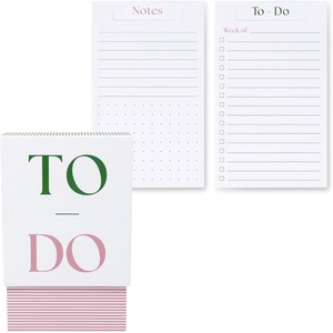 image:imagekate spade new york Petite Stripe ToDo Notecard Set with Stand 52 Diecut Tab ToDo amp Notes Cards 3 x 5 Inch Desk Notecards Decorative Desktop Organizer for Home Office Planning Petite Stripe