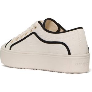 image:imagekate spade new york Sam Icon Platform SneakersPiped CreamBlack
