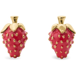 image:imagekate spade new york Secret Garden StudsRed Strawberry Statement