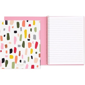 image:imagekate spade new york Small Concealed Spiral Notebook 825 x 675 Journal Notebook with 112 Lined Pages Book ClubPainterly Strokes