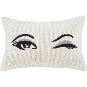 image:imagekate spade new york Spade Floral Decorative Pillow 20 x 20 Throw Pillow for Bed or Sofa Textured Cotton and Polyester Blend Cover PinkWhite