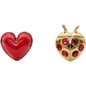 image:imagekate spade new york Summer Daze StudsRed Multi Ladybug