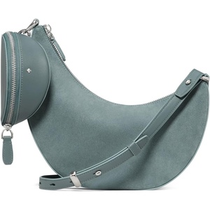 image:imagekate spade new york Womens Duo Crossbody BagDark English Sea Suede
