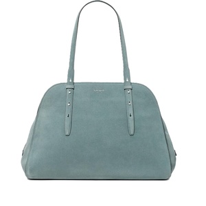 image:imagekate spade new york Womens Pebbled Leather Maise CarryallDark English Sea Suede