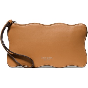 image:imagekate spade new york Womens Zippy Smooth Leather Small WristletWavy Garden Soil
